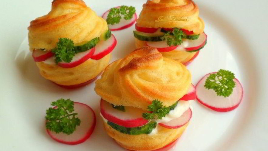 Рецепт эклеров из картофеля