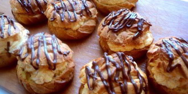 Рецепт эклеров из тыквы