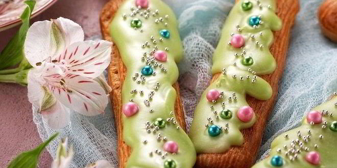 Рецепт эклеров новогодних