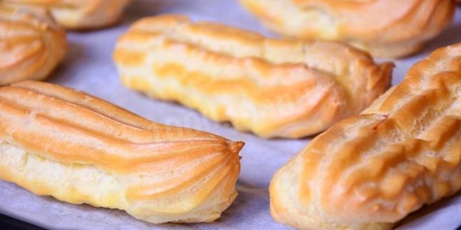 Рецепт эклеров ореховых