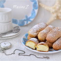 Рецепт Эклеров с хрустящим кракелюром