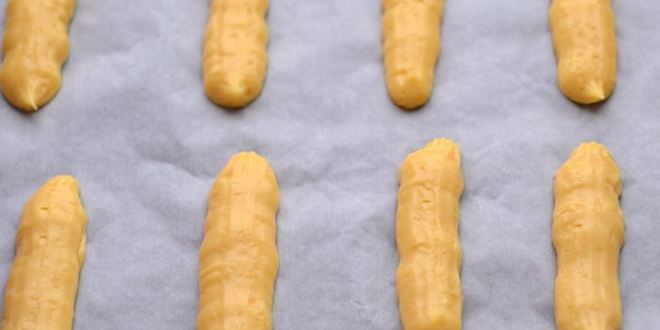 Рецепт эклеров с хрустящим кракелюром