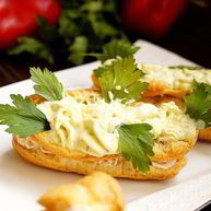 Рецепт Эклеров с крабовой начинкой