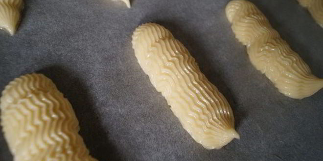 Рецепт эклеров с крабовой начинкой