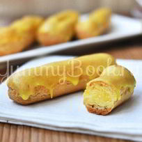 Рецепт Эклеров с лимонным кремом