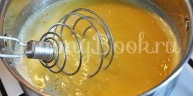 Рецепт эклеров с лимонным кремом