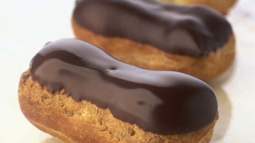 Рецепт эклеров с шоколадной глазурью и заварным кремом