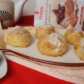 Рецепт Эклеров с шоколадным кремом