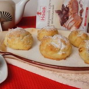 Рецепт Эклеров с шоколадным кремом