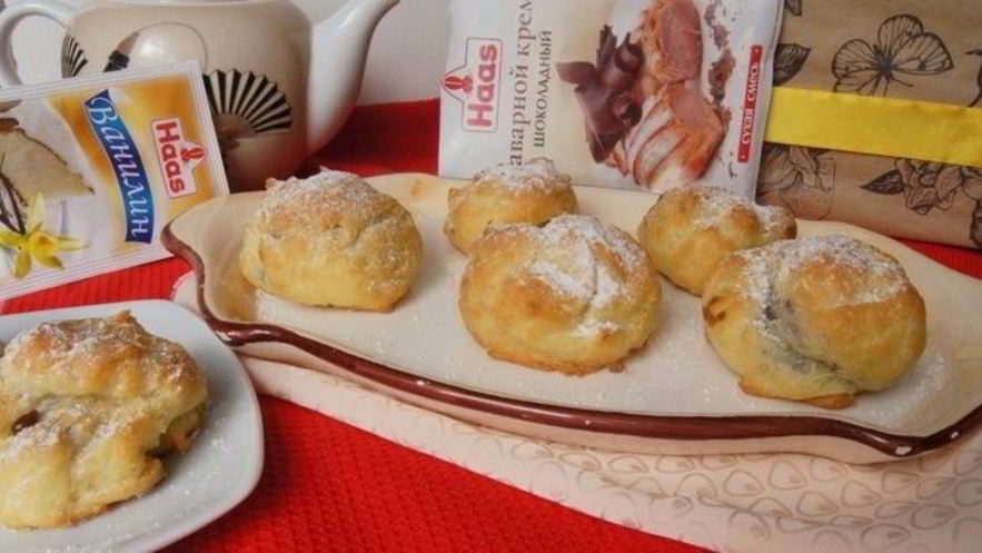 Рецепт эклеров с шоколадным кремом
