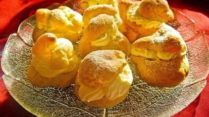 Рецепт Эклеров с сырно-сливочным кремом