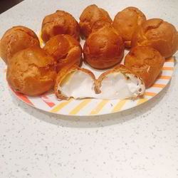 Рецепт Эклеров с заварным белковым кремом