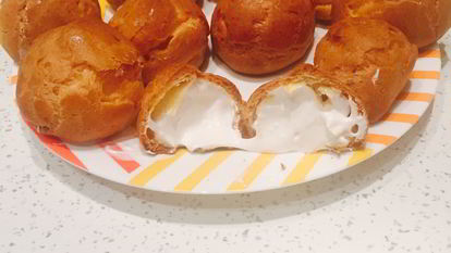 Рецепт Эклеров с заварным белковым кремом
