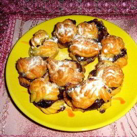 Рецепт Эклеров со сгущенкой