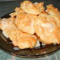 Рецепт Заварных пирожных со сливочно-сгущеным кремом