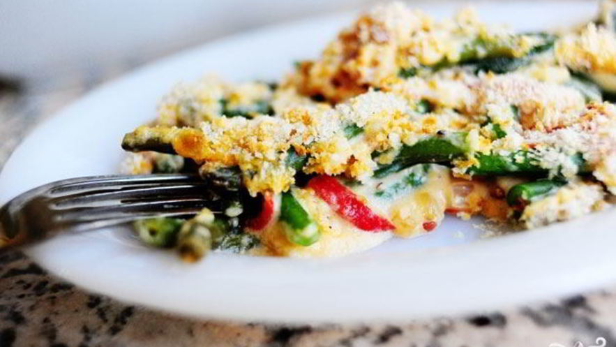 Рецепт фасолевой запеканки