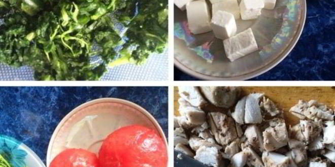 Рецепт картофельной запеканки с брынзой и шпинатом