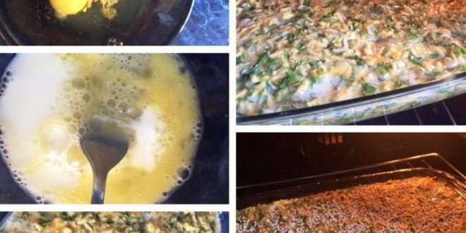 Рецепт картофельной запеканки с брынзой и шпинатом