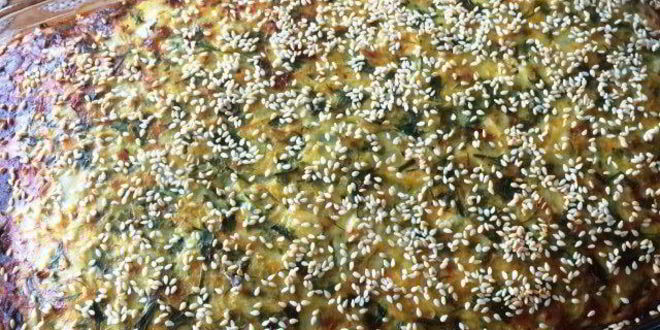 Рецепт картофельной запеканки с брынзой и шпинатом