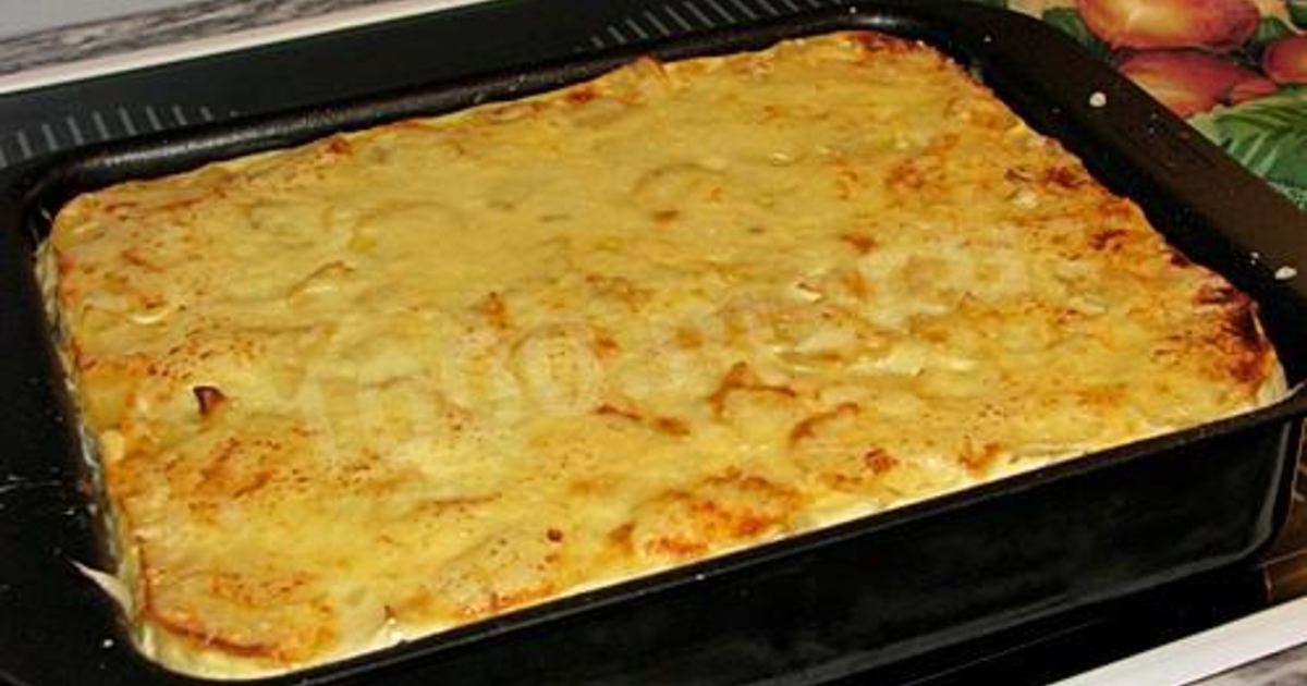 Запеканка Картофельная С Курицей С Фото
