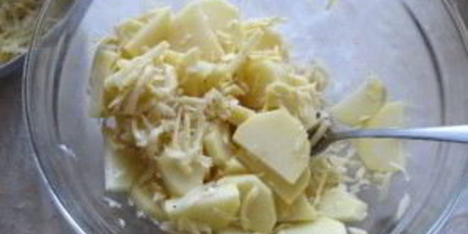 Рецепт картофельной запеканки в мультиварке панасоник