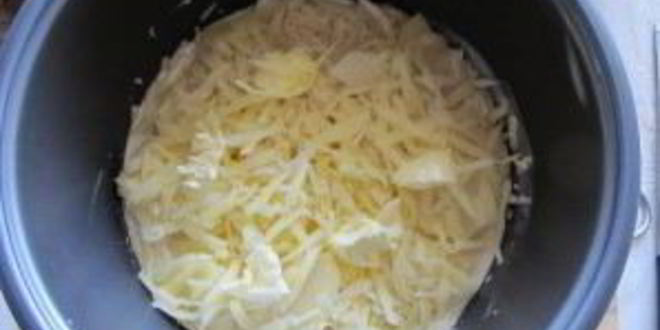 Рецепт картофельной запеканки в мультиварке панасоник