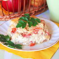 Картофельная запеканка в мультиварке Редмонд