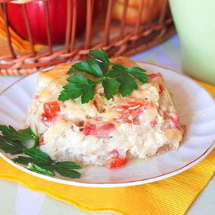 Рецепт Картофельной запеканки в мультиварке Редмонд