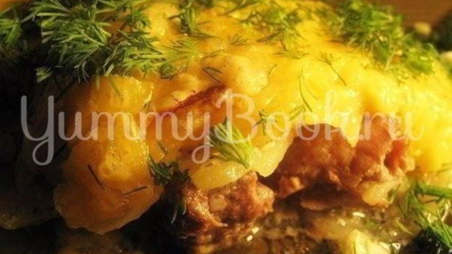 Рецепт картофельно-мясной запеканка