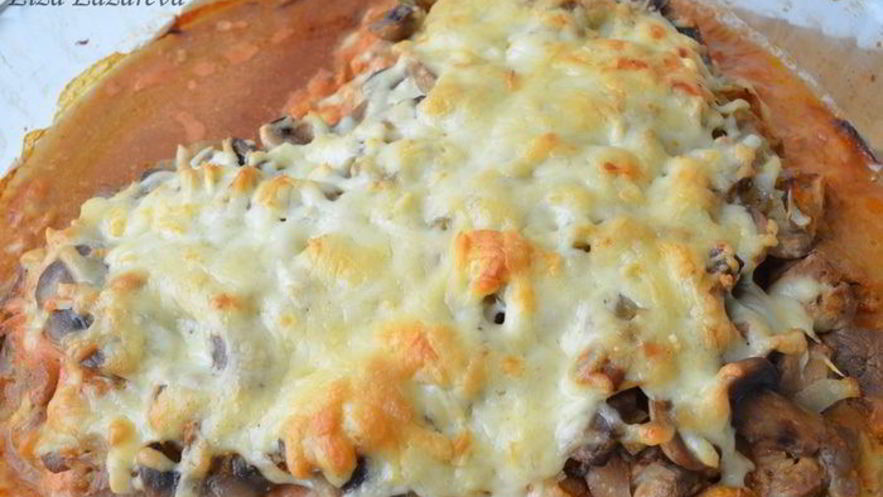 Рецепт мясной запеканки для влюбленных