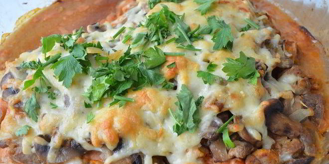 Рецепт мясной запеканки для влюбленных