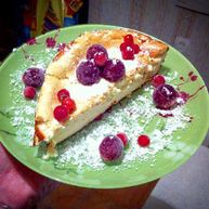 Рецепт Нежной творожной запеканки с ягодами