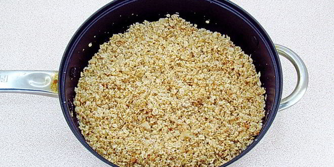 Рецепт овсяной запеканки с яблоками