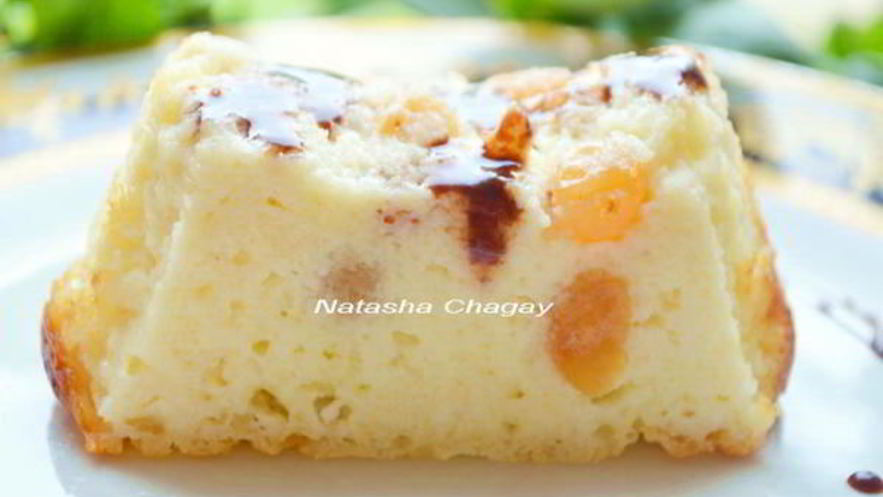 Рецепт творожной запеканки с изюмом