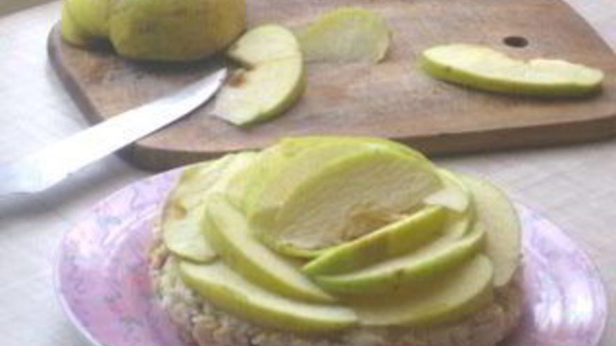 Рецепт творожной запеканки яблочные розы