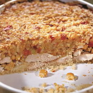 Рецепт Запеканки из курицы с кукурузой