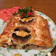 Рецепт Запеканки из лаваша с фаршем и грибами