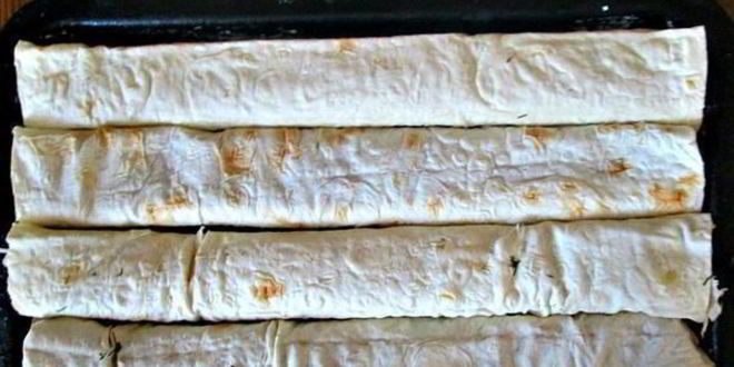 Рецепт запеканки из лаваша с фаршем и грибами