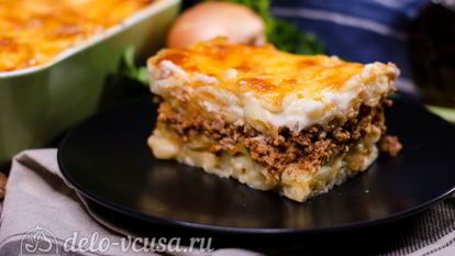 Рецепт запеканки из макарон