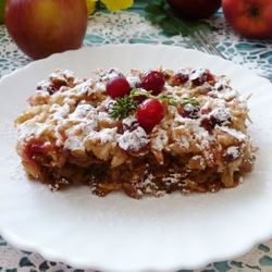 Рецепт Запеканки из овсянки и яблок