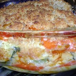 Рецепт Запеканки из помидоров и кабачков с сыром