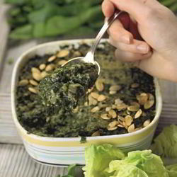 Рецепт Запеканки из зелени в сливочном соусе