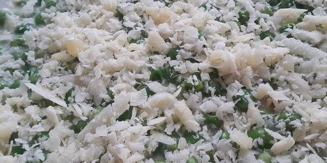 Рецепт запеканки с зеленым горошком