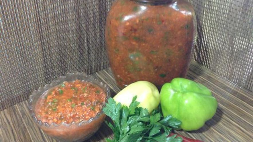 Рецепт аджики бабушкина