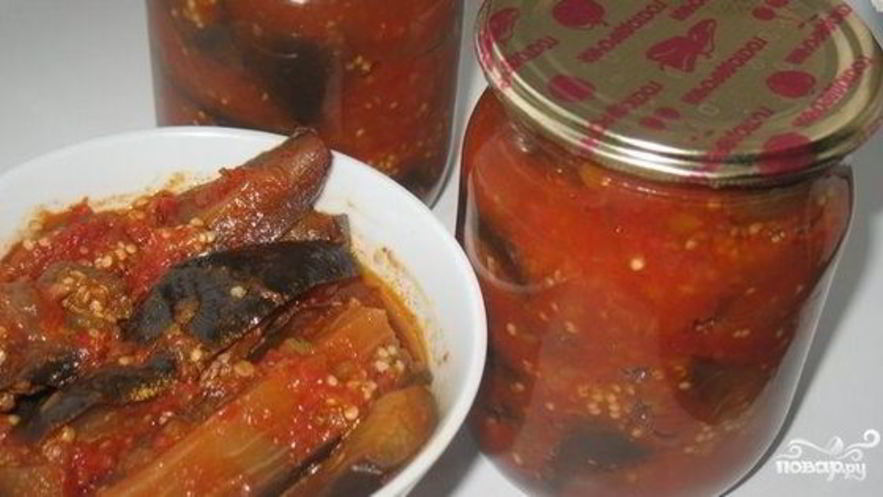 Рецепт аджики баклажанной на зиму
