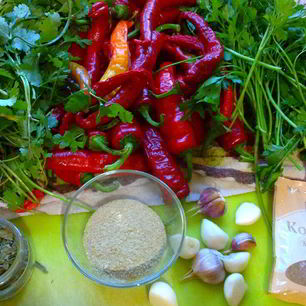 Рецепт Аджики грузинской