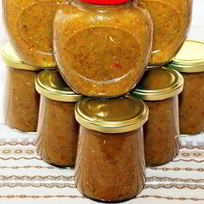 Рецепт Аджики из алычи на зиму