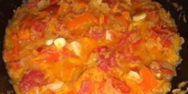 Рецепт аджики из помидоров и лука на зиму