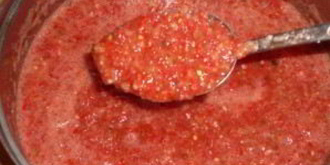 Рецепт аджики из томатов