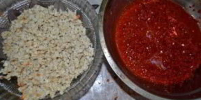 Рецепт аджики острой с яблоками